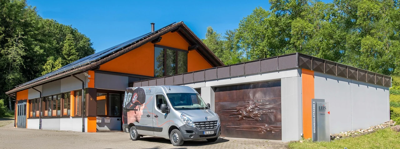 Firmengebäude der Leis Stickerei GmbH